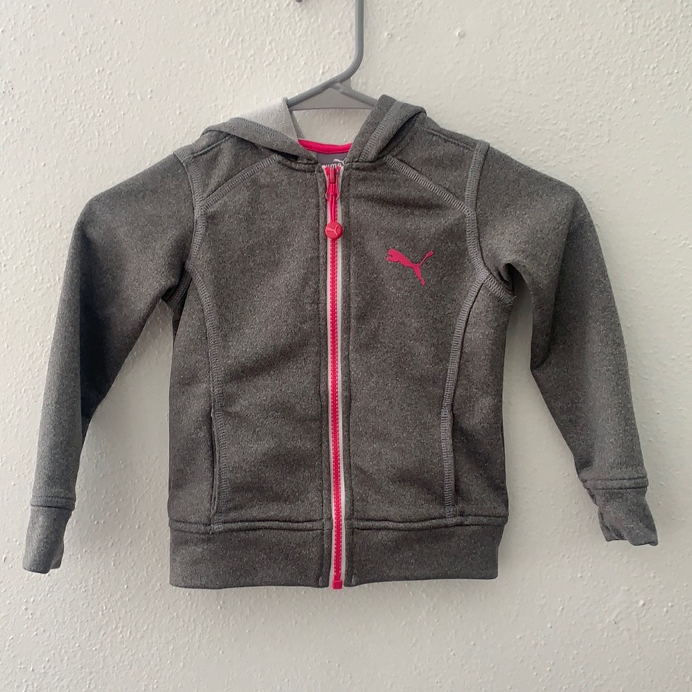 Grey Puma Hoodie